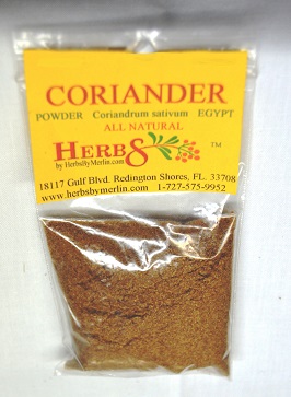 Coriander Seed Powder (Coriandrum sativum)